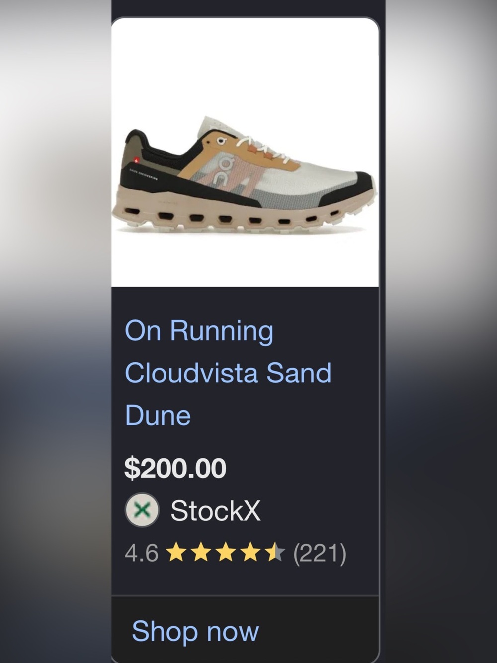 On Cloud Vista Sand Dune size 10 - Picture 8 of 9